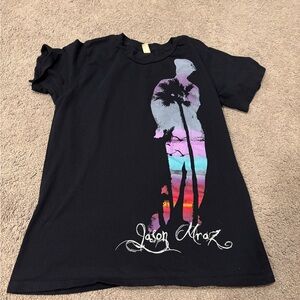 Jason Mraz Graphic T-Shirt - Black
